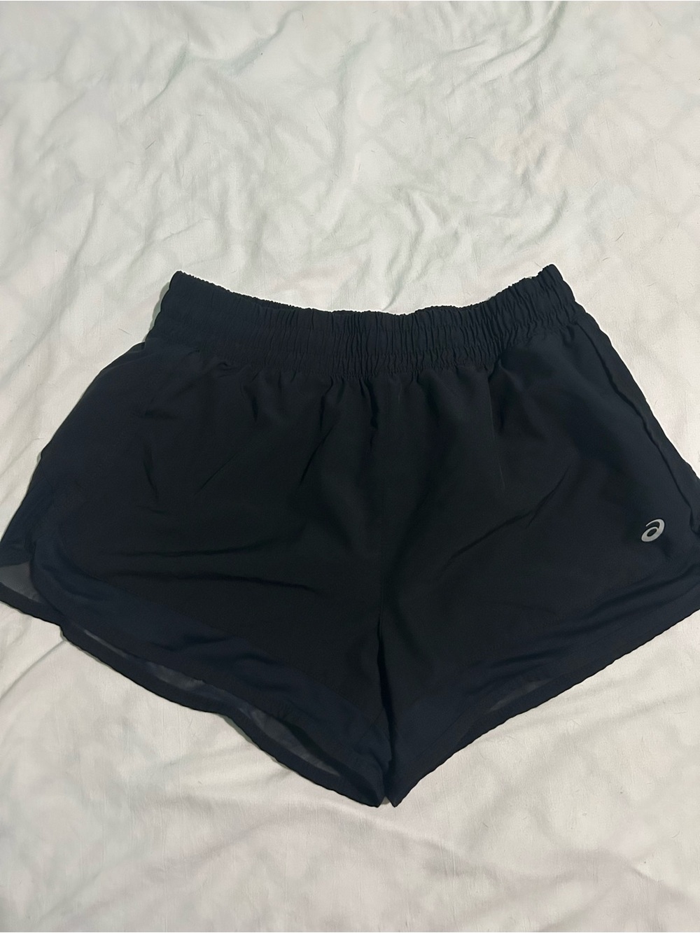 ASICS Women's Black Athletic Shorts